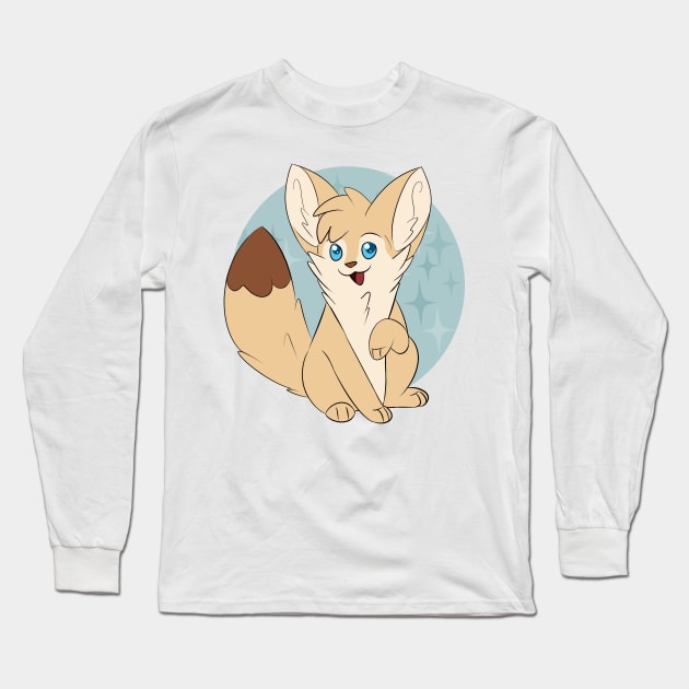 Fennec fox desert fox Long Sleeve T-Shirt by Fennekfuchs